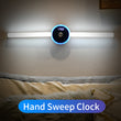 Smart Cabinet Light Clock Timing Sensor Light Removable LED Wardrobe Light Manual Sweep Switch Light