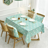 Polka Dot Waterproof Coffee Table Table Cloth