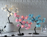 LED Tree Lamp Rose Small Tree Lamp Modeling Lamp Table Lamp