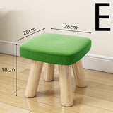 Multifunctional Fabric Coffee Table Stool