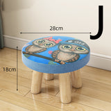 Multifunctional Fabric Coffee Table Stool