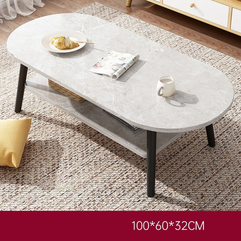 Small Coffee Table Household Double Layer