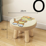 Multifunctional Fabric Coffee Table Stool