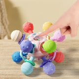 Baby Toys Puzzle Early Education Grasp Training Teeth-grinding Hand Grasp Ball