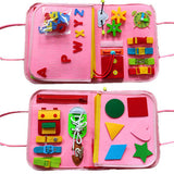 New Busy Book Children's Busy Board Dressing And Buttoning Learning Baby Early Education Preschool Sensory Learning Toy